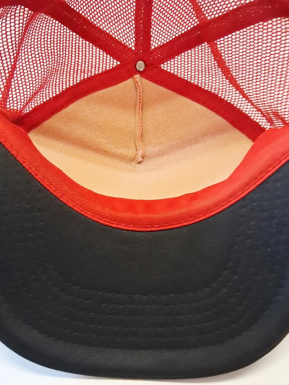 Vintage 1980's Adult Mickey Mouse Trucker Style Hat Snapback Closure Cap EUC